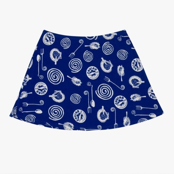 Lisa Says Gah Dresses & Skirts - NWT LISA SAYA GAH DARCY SKORT- CAVIAR DREAMS BLUE-SIZE MEDIUM